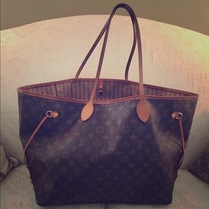 Authentic Louis Vuitton neverfull GM